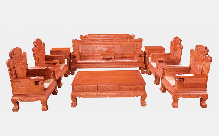 弯角财源滚滚沙发